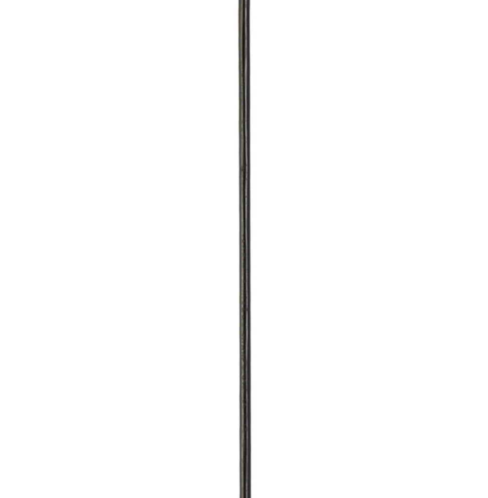 Sospensione Industrial-Nordico Squiggle Acciaio Nero 1 Luce E27