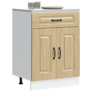 Base da Cucina Kalmar Rovere Sonoma in Legno Multistrato 853490
