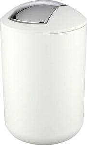Contenitore di stoccaggio in TPE, inerte, non frangibile, capacità 6,5 l, dimensioni 19,5 x 31 x 19,5 cm, colore bianco
