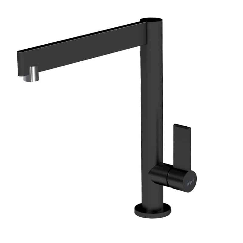 Rubinetto Miscelatore Cucina Elleci Tema Keratek Plus Black Nero Assoluto MKKTEM86