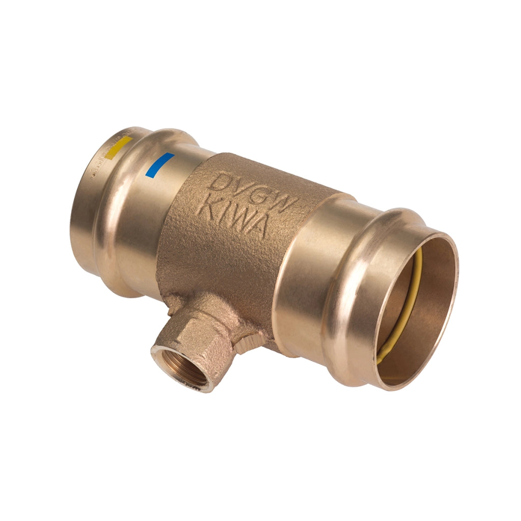 TEE F FILETTO  FF A PRESSARE ACQUA/GAS B ONE- Diam 22 x 1/2- IBP- pezzi 5