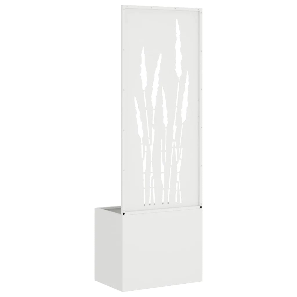 Schermo per privacy in giardino Traforo Bianco 50 x 150 cm CFW9148556