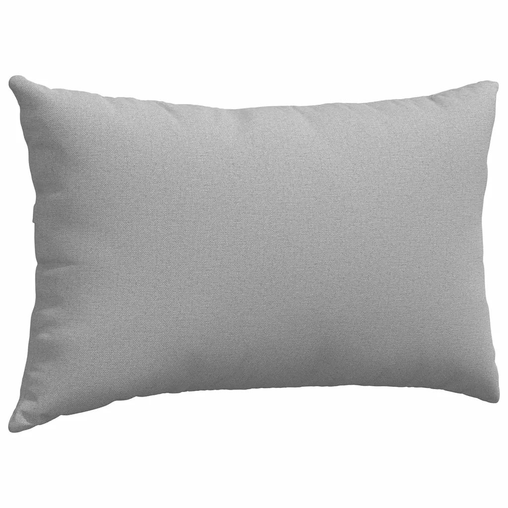 Cuscini da Divano 2 pcs Grigio Nuvola 50 x 30 cm Tessuto