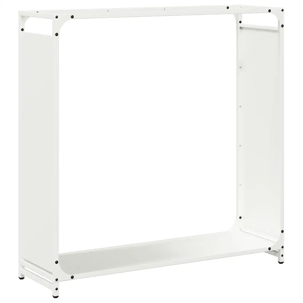 Rastrelliera per Legna da Ardere Bianca 90x28x90 cm CFW6824941