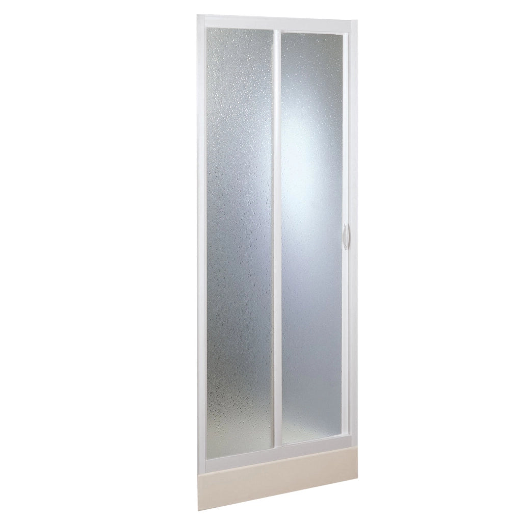Porta doccia 100 CM in Acrilico mod. Mercurio con apertura laterale