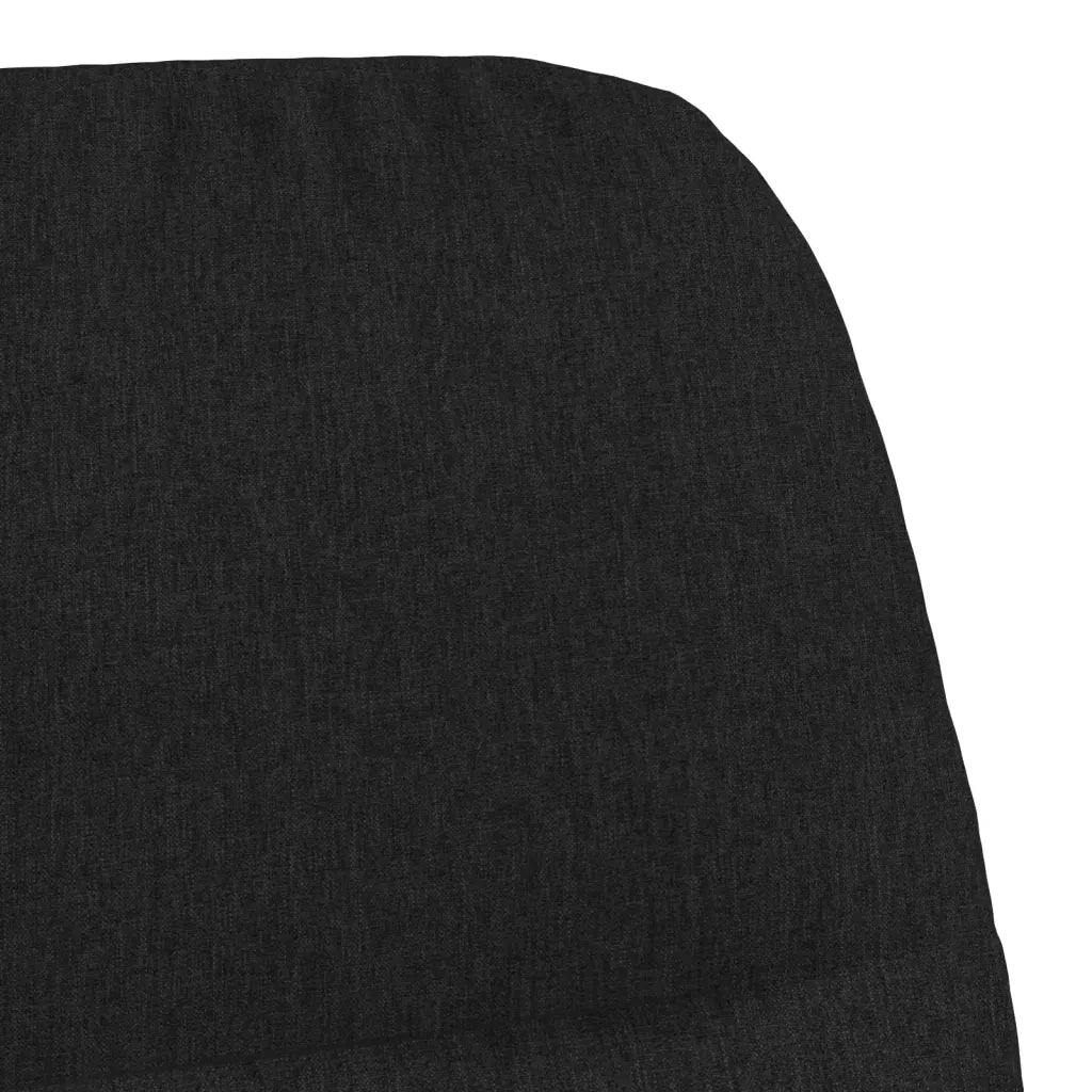 Sedia a Dondolo Nera in Tessuto CFW8786206