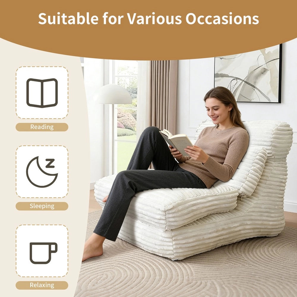 Divano Letto Modulare 2 in 1 ¨C MINIMAL ¨C Tessuto, Struttura Moderna