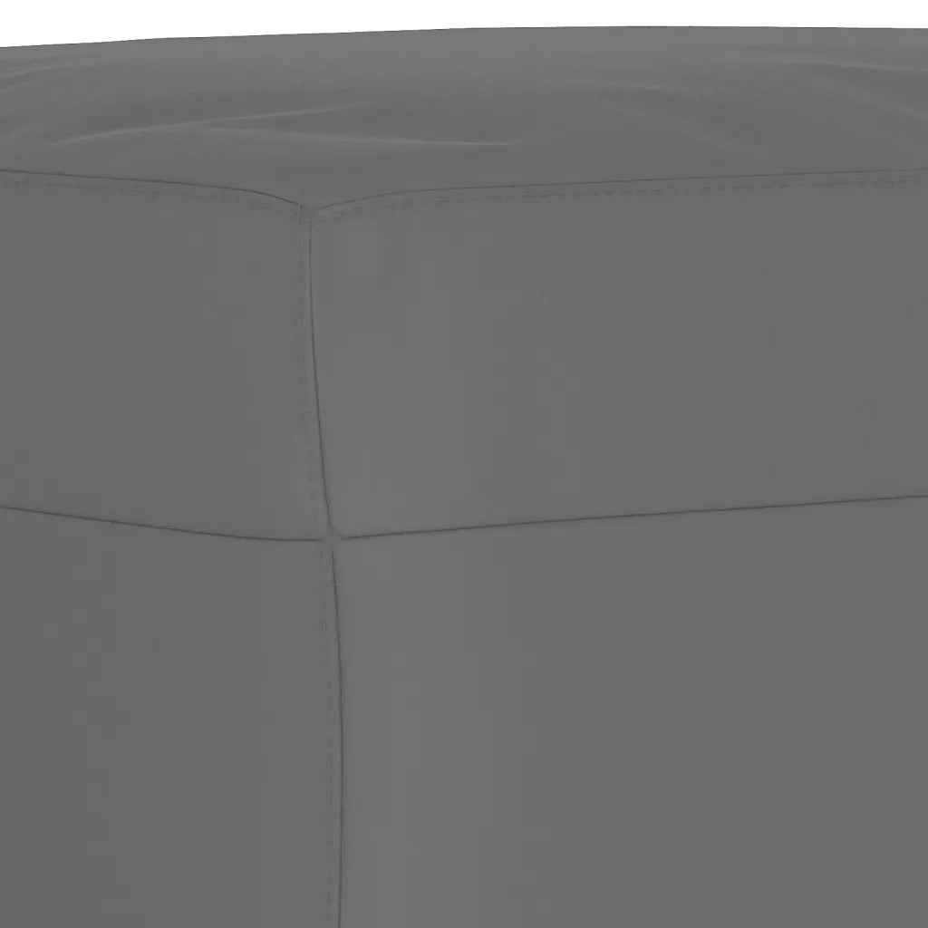 Set Divani 3 pz con Cuscini Grigio Scuro in Tessuto Microfibra 3202358