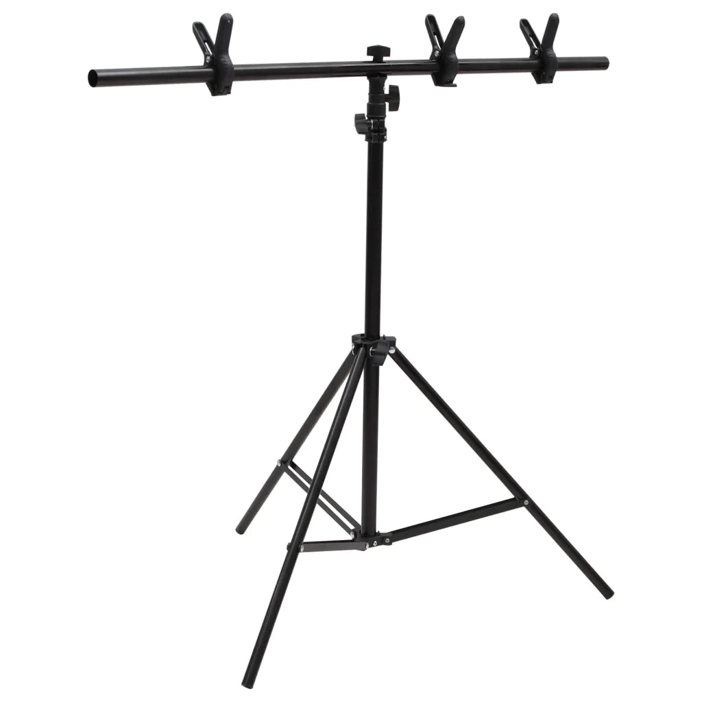 Supporto per Sfondo a T Nero 91x60x(70-200) cm CFW8330903