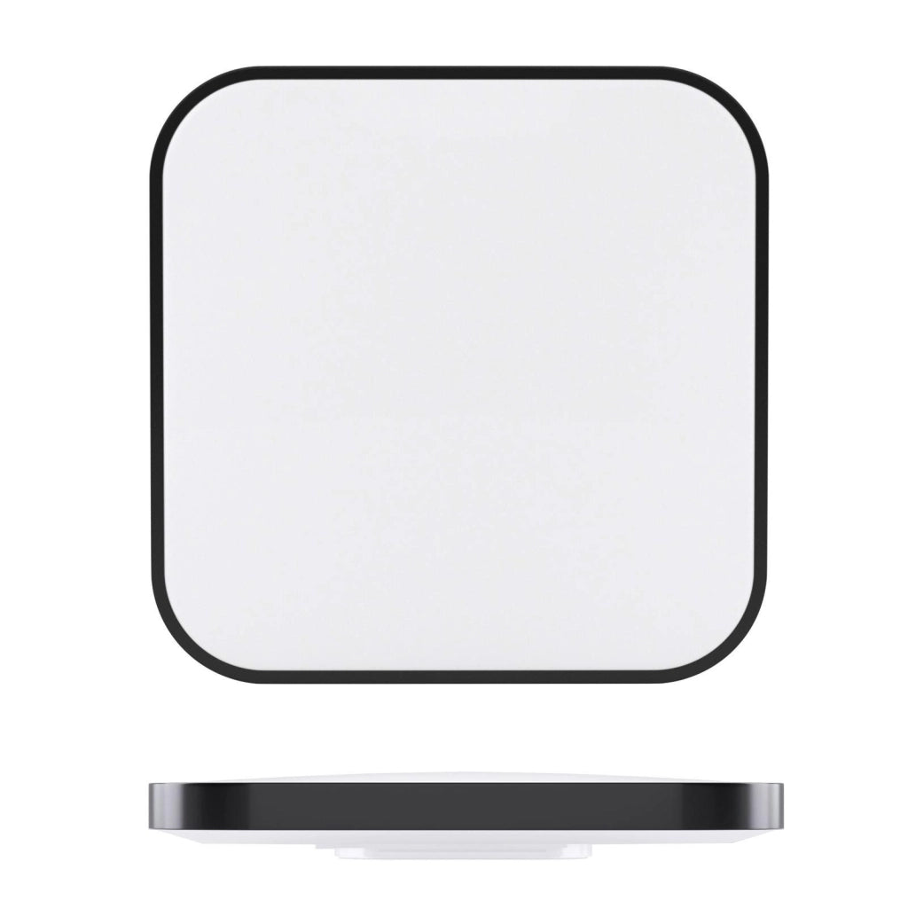 ZMH Lampada da soffitto plafoniera LED quadrata piatta 27cm 19W per camera letto corridoio