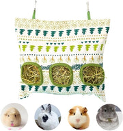 Accessori per alimentazione per conigli, coniglie, cavia, cavi, hamster, chinchilla (3 fori bianchi)
