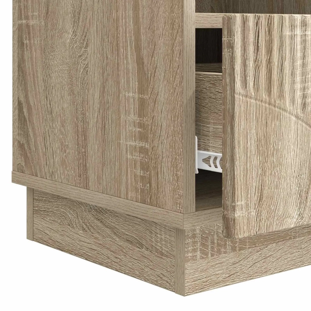Mobile TV Rovere Sonoma 102 x 34,5 x 47 cm Legno ingegnerizzato 895367