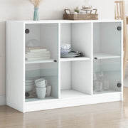 Credenza Bianca 102x37x75,5 cm in Truciolato 3295871