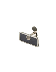 Spioncino ottico 170°, in ottone cromato con piastra larga - THIRARD