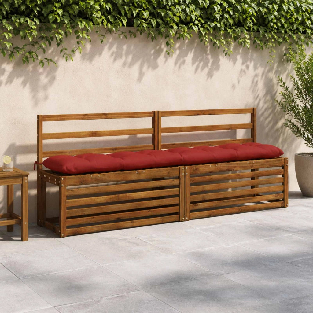 Cuscino per panchina VIANEN 100% Poliestere Rosso 953246