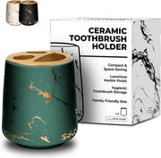 Sostituto di spazzola da denti in ceramica - Aspetto marmo elettrico - Accessorio per la doccia