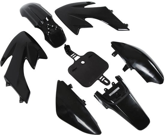 Kit di protezione per motori - Set di protezione per motori - Nero - Kit di protezione - Protezione - Adatto per XR50 CRF50