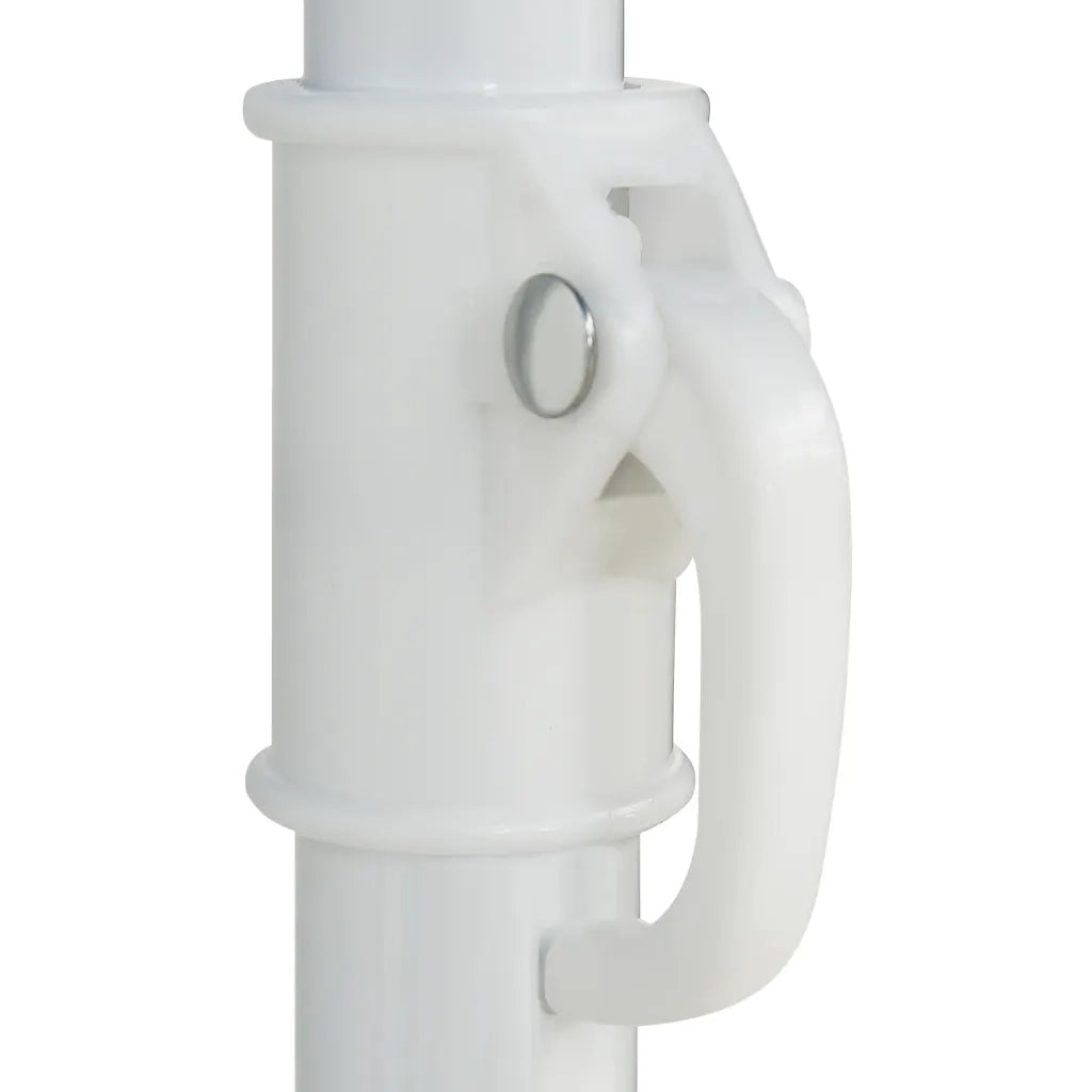 Ombrellone da Spiaggia Hawaii Bianco 180 cm 314700