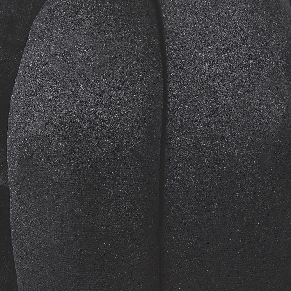 Cuscino Decorativo Cuscino Nodo Velluto Nero 20 x 20 cm Accessori Decorativi