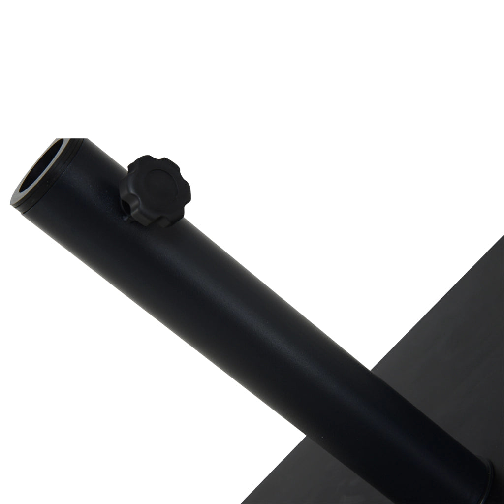 Base per Ombrellone Quadrata ¨C Xylo ¨C Cemento 13kg 40x40x43cm per Palo 35/38/48mm