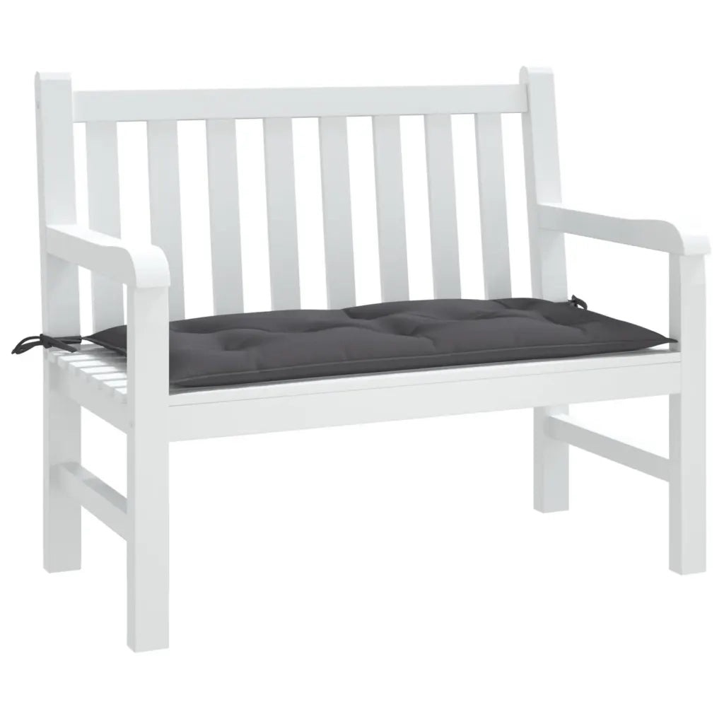 Cuscino per Panca-Cuscini per panchina Antracite 110x50x7 cm in Tessuto Oxford