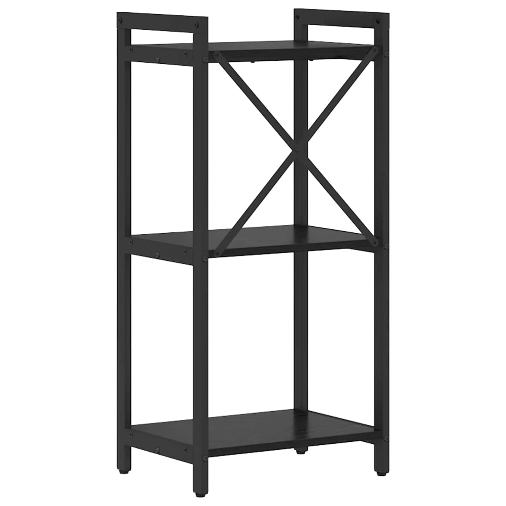 Libreria Rovere Nero 40 x 30 x 85 cm Legno multistrato 868365