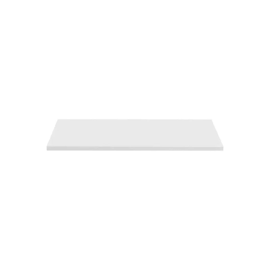 Piano lavabo ICON 80 cm – Finitura bianco alpino opaco – Accessorio mobile sottolavabo moderno