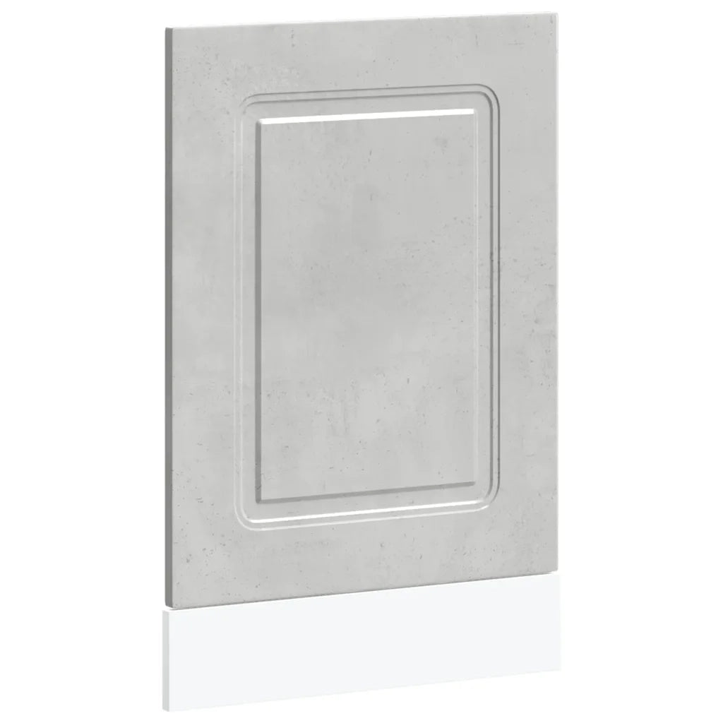 Pannello Lavastoviglie Kalmar Grigio Cemento 45x1,5x67 cm