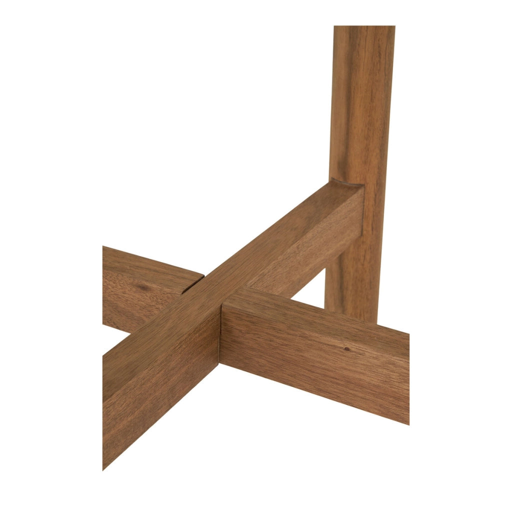 Tavolino Terracina, Marrone, Legno, 37x37x48 cm