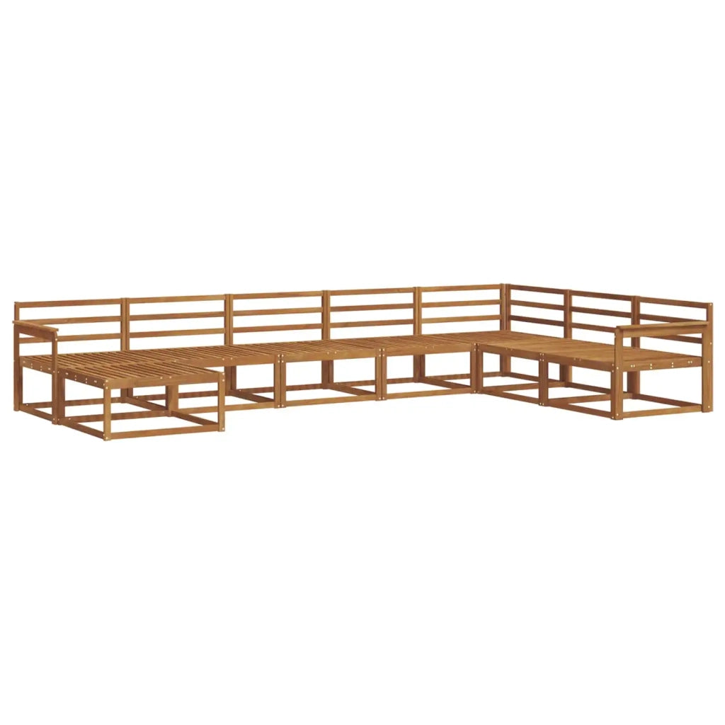 Set di divani da esterno 8 pcs Naturale 3367987