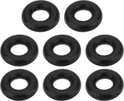 Montaggi per scarico 19x43x12mm - 8 pezzi - Gomma duraturo - Compatibile con Triumph TR7/TR8 - Resistente al calore - Forma di aderenza precisa - Anelli di scarico