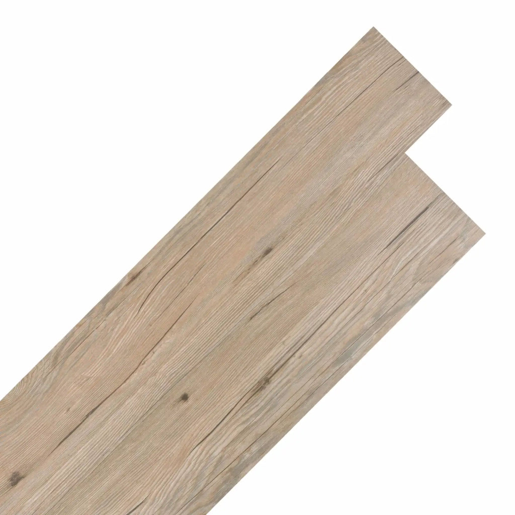 Tavole per Pavimenti 18 pcs Marrone Rovere 2,51 m² PVC 42046434