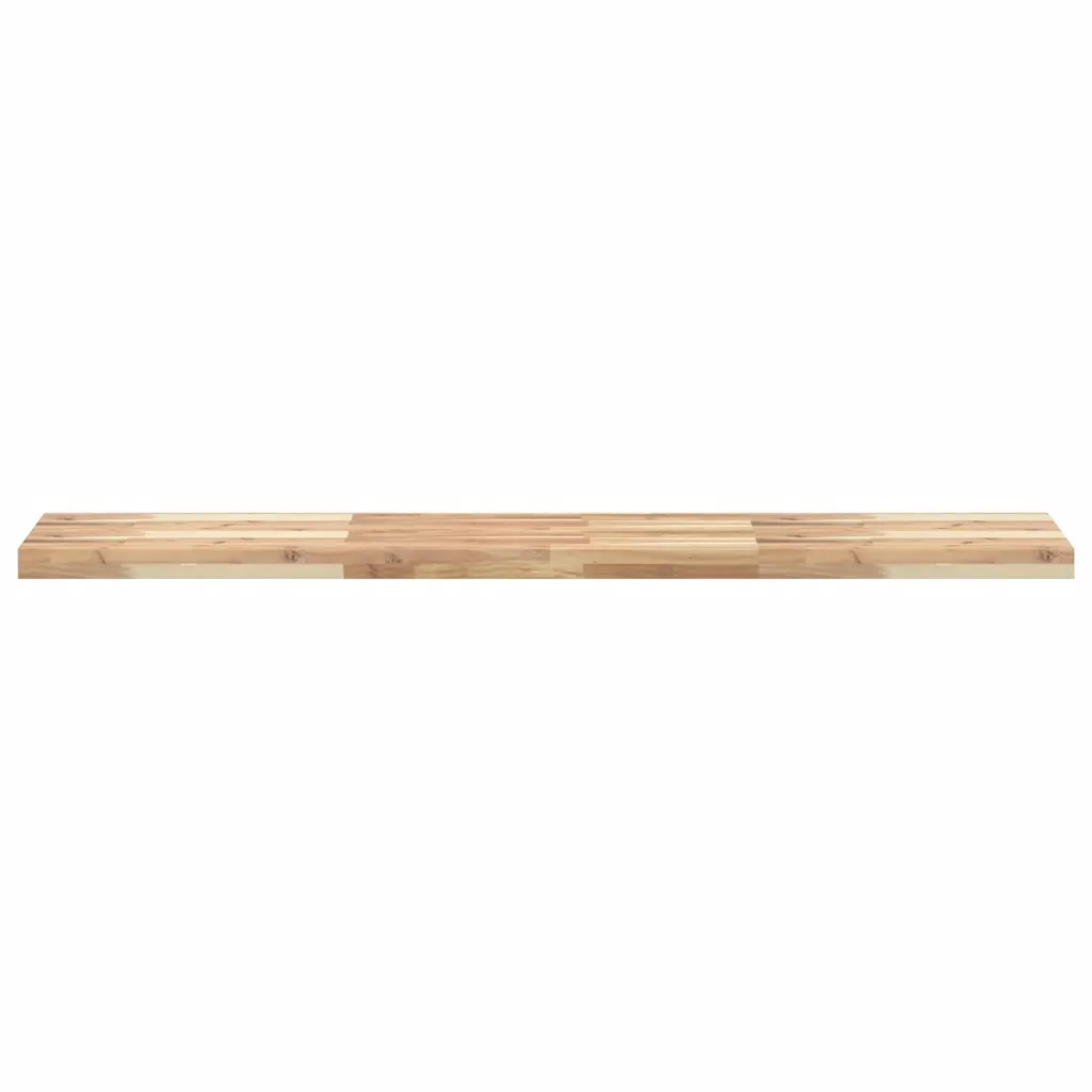 Ripiano a Parete 160x30x4 cm Legno Massello Acacia Non Trattato 3279467