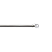 BASTONE METALLO D 20/19 120/210CM LUCE NICHEL- 6,0 pz