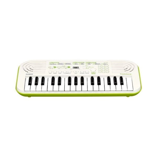 Tastiera musicale casio casiotone sa 50 bianco e verde - SA-50