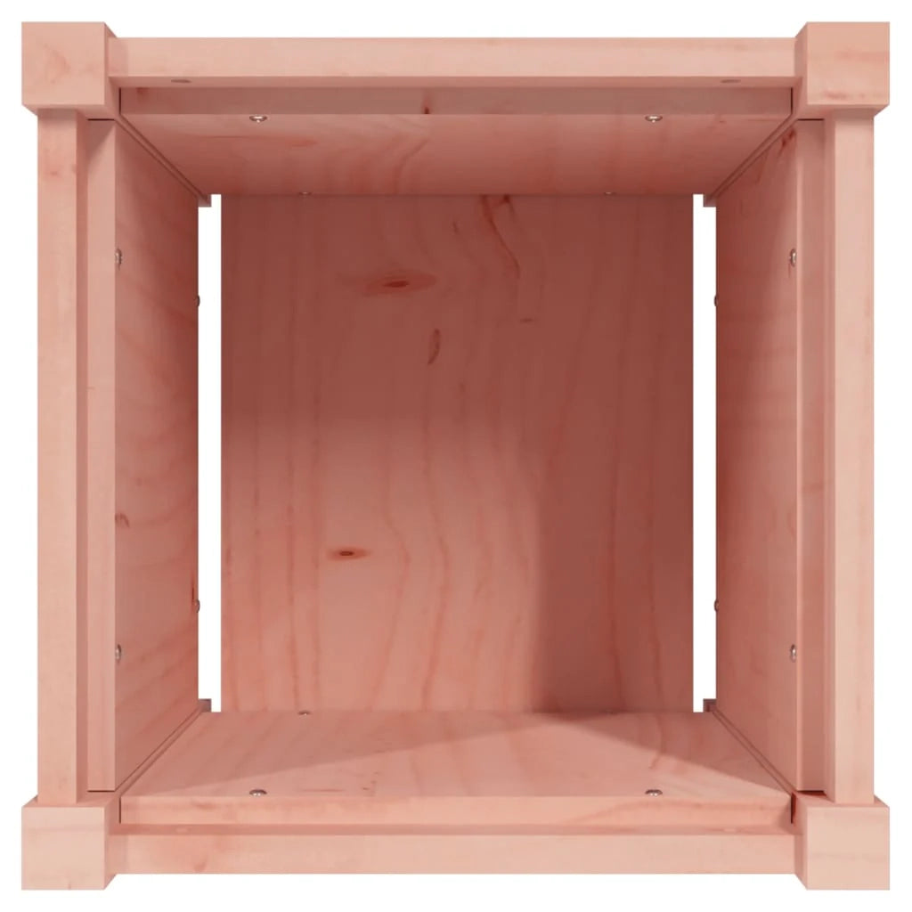 Vassoio per fioriera aiuola rialzata piante fiori giardino terrazze set di 2 legno massello douglas marrone 02_0039053