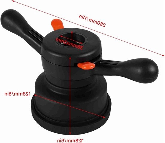 Strumento di bilanciamento cinghia a cambiamento rapido per mozzo Asmo con viti a 3 mm per diametro interno 36 mm e dimensioni 36/38/40 mm
