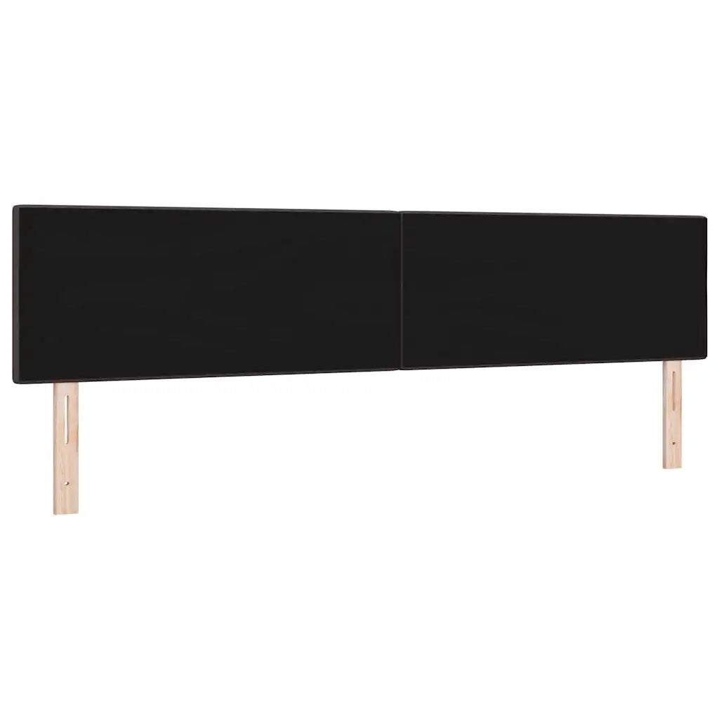 Testiera LED con testiera Marrone scuro 200 cm Tessuto 3338164