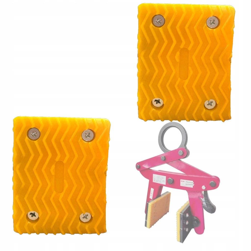 Pad Antiscivolo RodClamp GripPads Duo – Compatibile con Imak Brukarski | 105x83 mm | Goma Flessibile, 4 Fori Montaggio