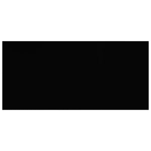 Scaffali a Parete 4 pz Neri 50x23x3,8 cm in MDF cod mxl 33641