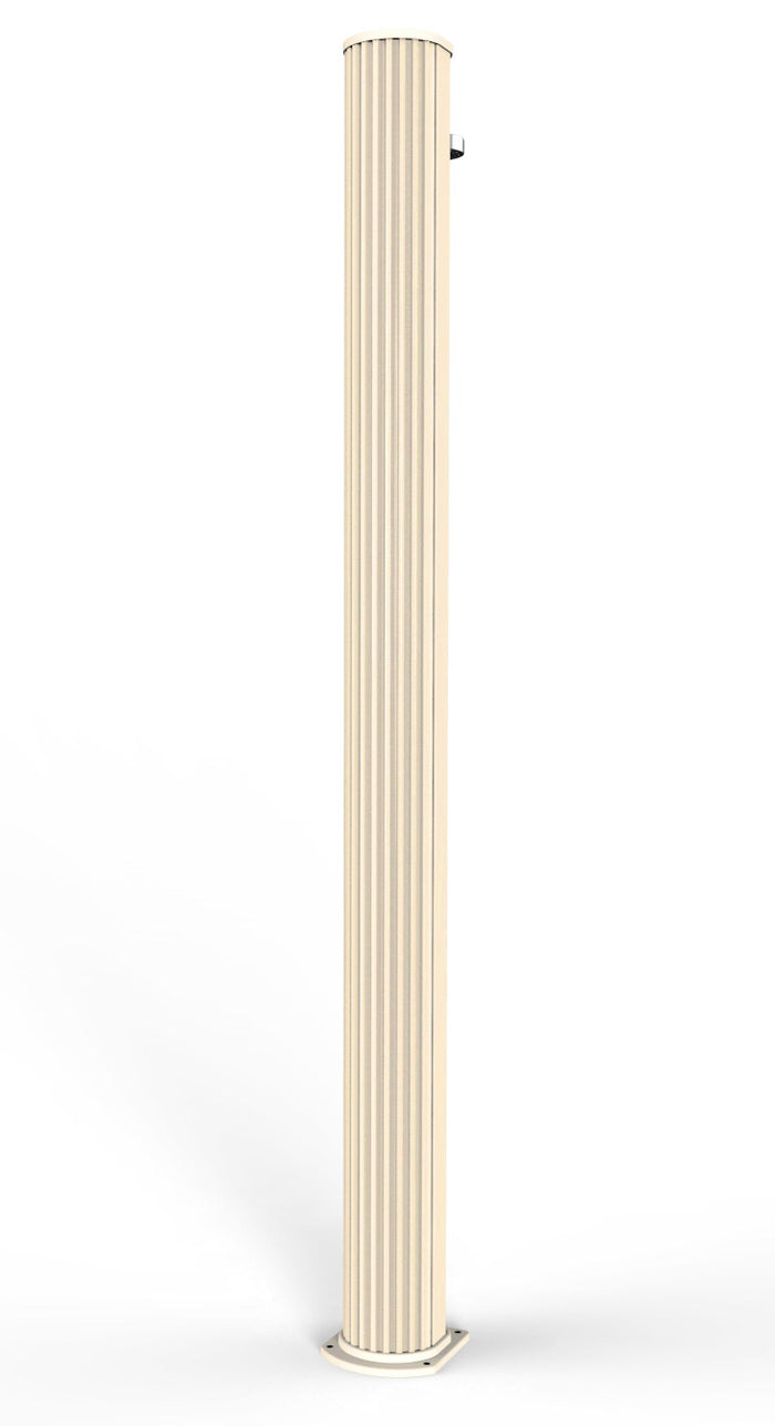 Doccia Solare da Giardino 40L Miscelatore Arkema Big Jolly Champagne Bronze