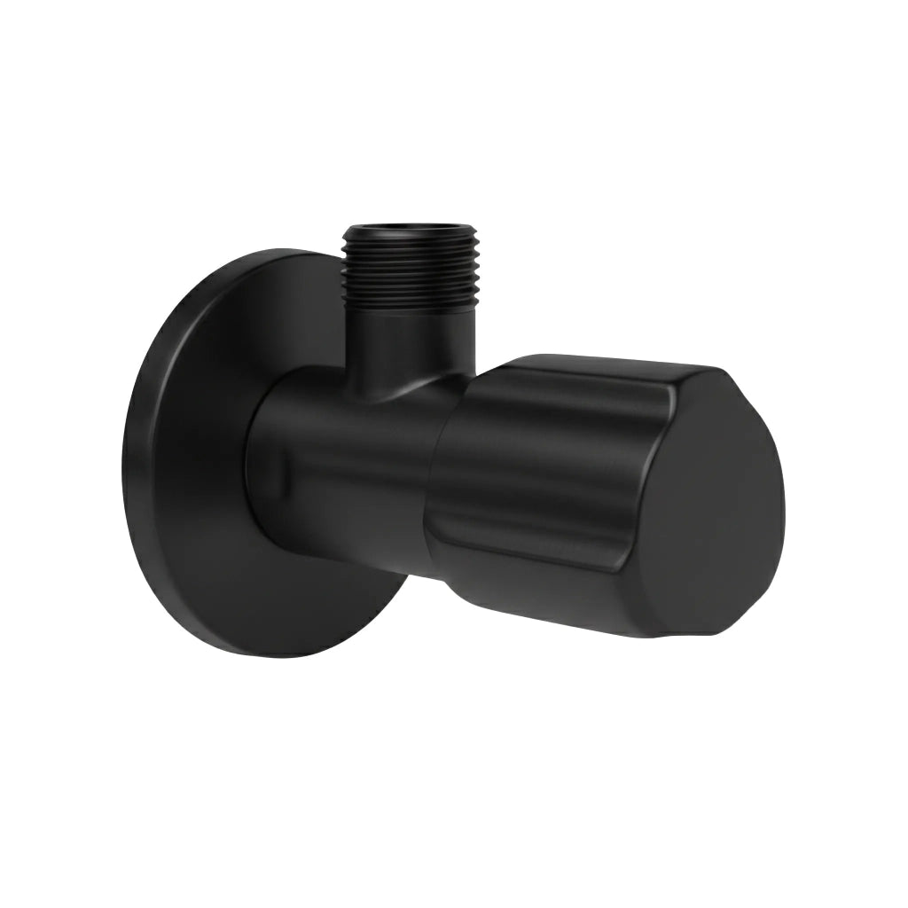 Valvola Ad Angolo 02 1/2" X 3/8" Black