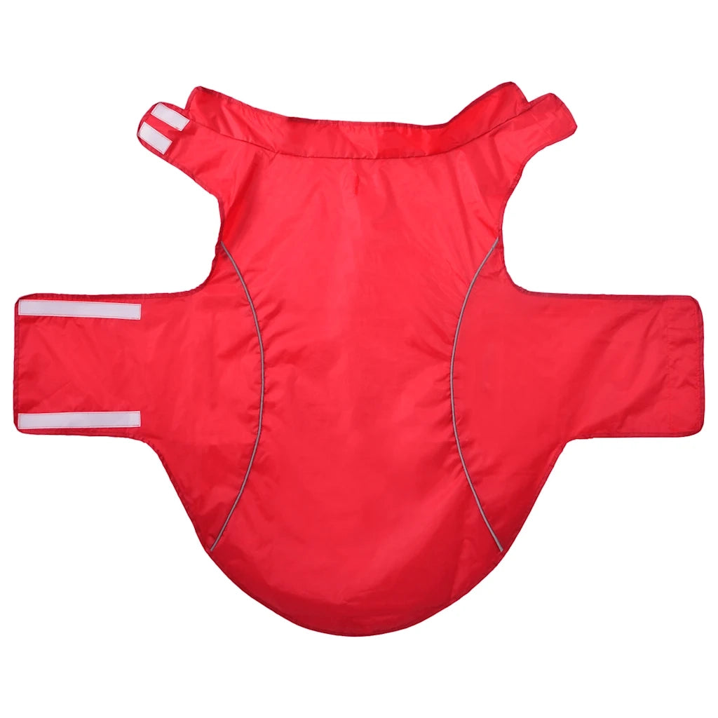 Impermeabile per Cani con Strisce Riflettenti Poliestere 4XL 42000286