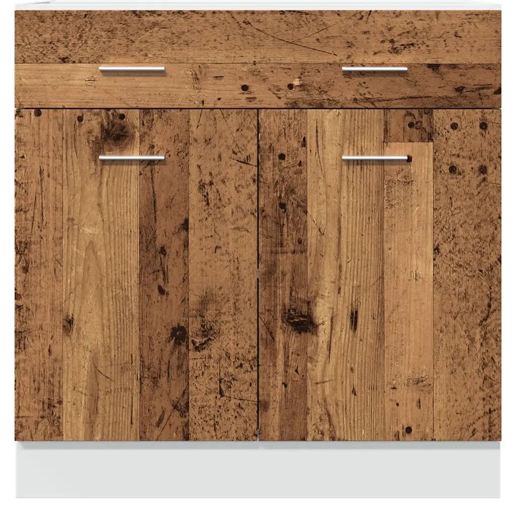 Cassettiera “Lyon” Legno Antico 80x46x81,5 cm 856092