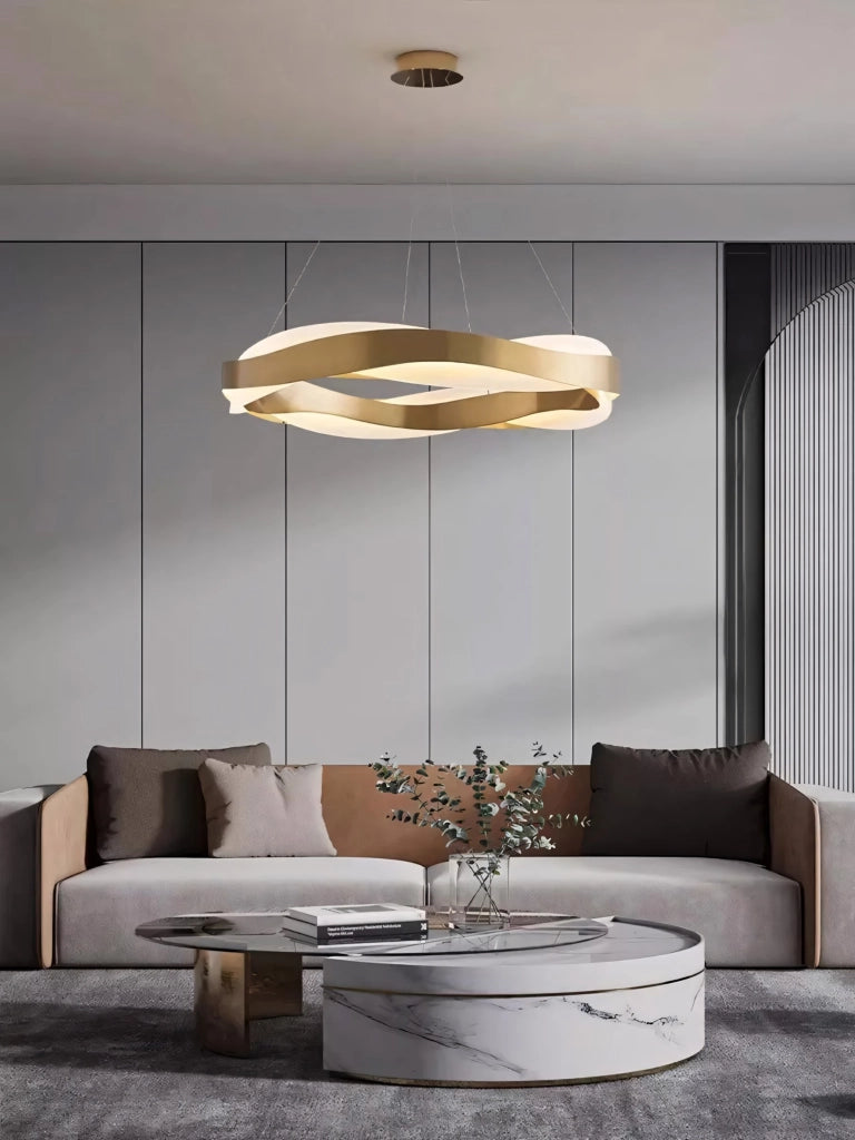 Lampada Da Soffitto Led App1802-cp Brush Gold