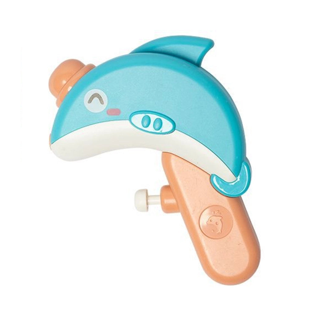 Trade Shop - Pistola Ad Acqua A Forma Di Delfino 32 Cm Piccola Giocattolo Estivo Per Bambini 6738060 -