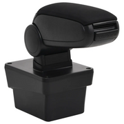 Bracciolo per Auto Nero 17x40x(31-49) cm in ABS CFW4486224