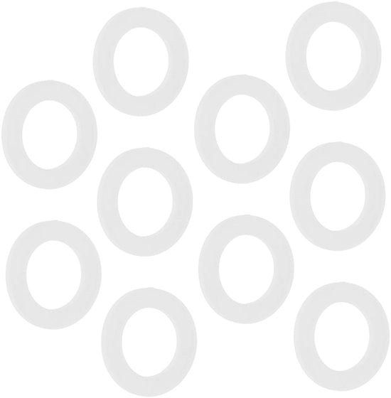 Set di O-ringen in silicone - 10 pezzi - O-ringen acqua e antiscivolo - Idoneo per macchina del caffè
