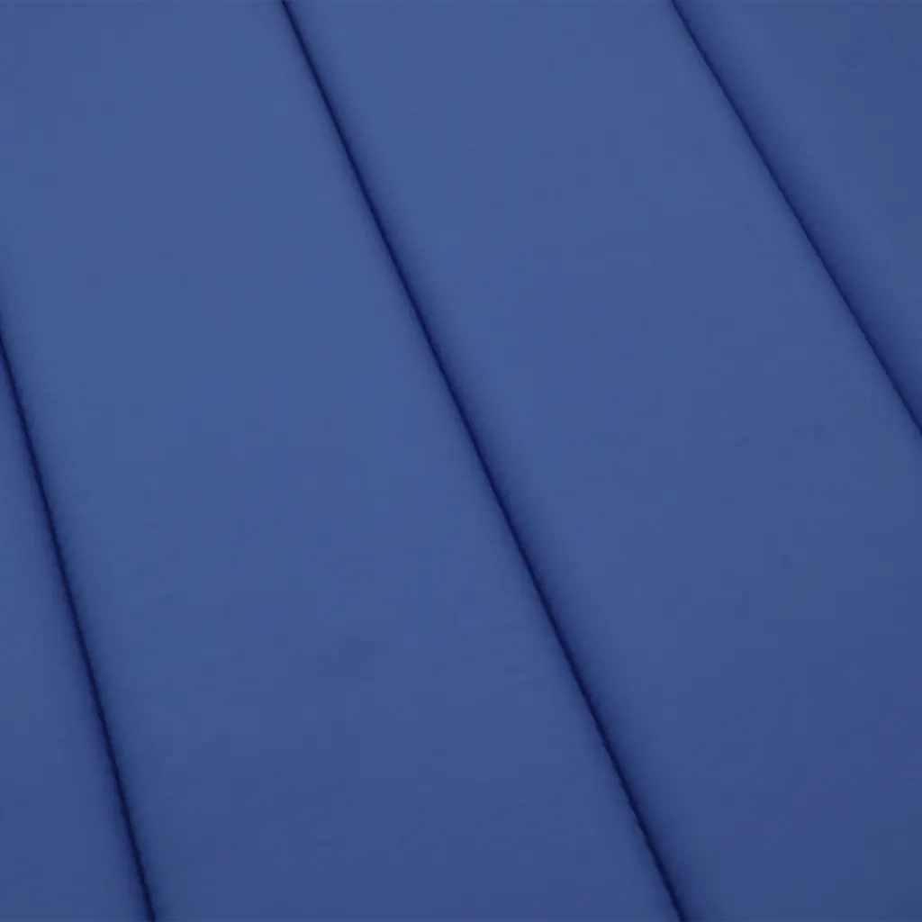 Cuscino per Lettino Blu Reale 200x70x3 cm in Tessuto Oxford 314228