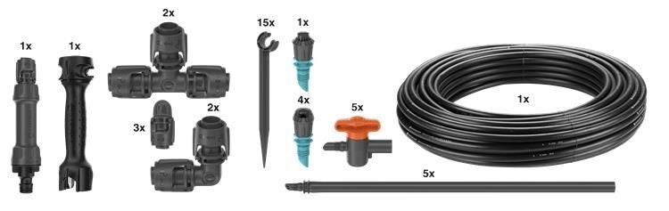 Gardena 13450-20 sistema di irrigazione goccia a goccia